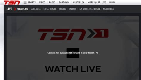 can you watch tsn online.